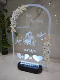 استند اثر انگشت مدل بالبینگ(چراغ خواب)